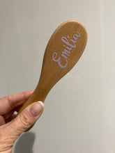 Load image into Gallery viewer, Personalised wooden baby brush
