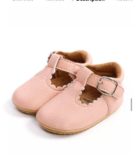 Load image into Gallery viewer, Marlowe leather T-bar baby shoes
