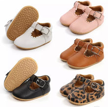 Load image into Gallery viewer, Marlowe leather T-bar baby shoes
