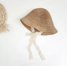 Load image into Gallery viewer, Straw Lace Summer Hats
