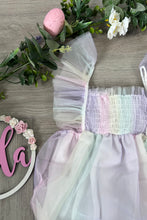 Load image into Gallery viewer, Pastel Rainbow Romper
