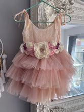 Load image into Gallery viewer, Isabella Flower Tulle Dress
