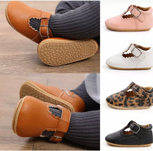 Load image into Gallery viewer, Marlowe leather T-bar baby shoes
