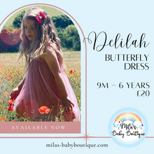 Load image into Gallery viewer, Delilah - Butterfly Tutu Dress
