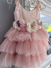 Load image into Gallery viewer, Isabella Flower Tulle Dress
