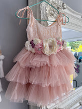 Load image into Gallery viewer, Isabella Flower Tulle Dress
