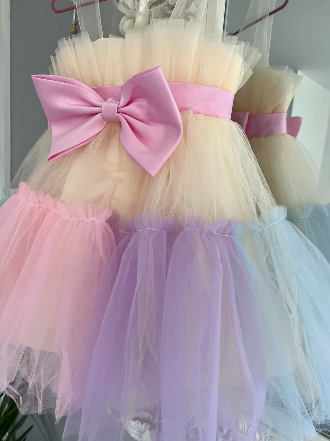 Ophelia Tulle Dress - Multicoloured