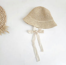 Load image into Gallery viewer, Straw Lace Summer Hats
