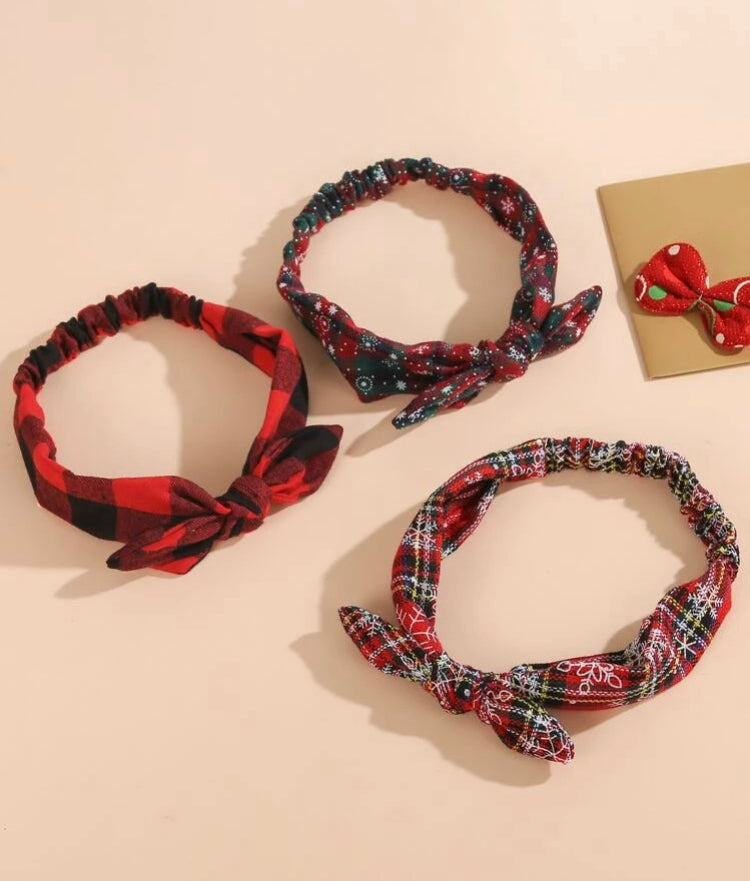 Headbands - Tartan set