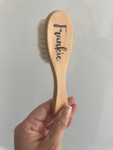 Load image into Gallery viewer, Personalised wooden baby brush
