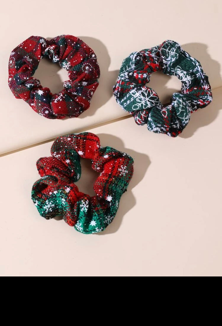 Scrunchie - Tartan set